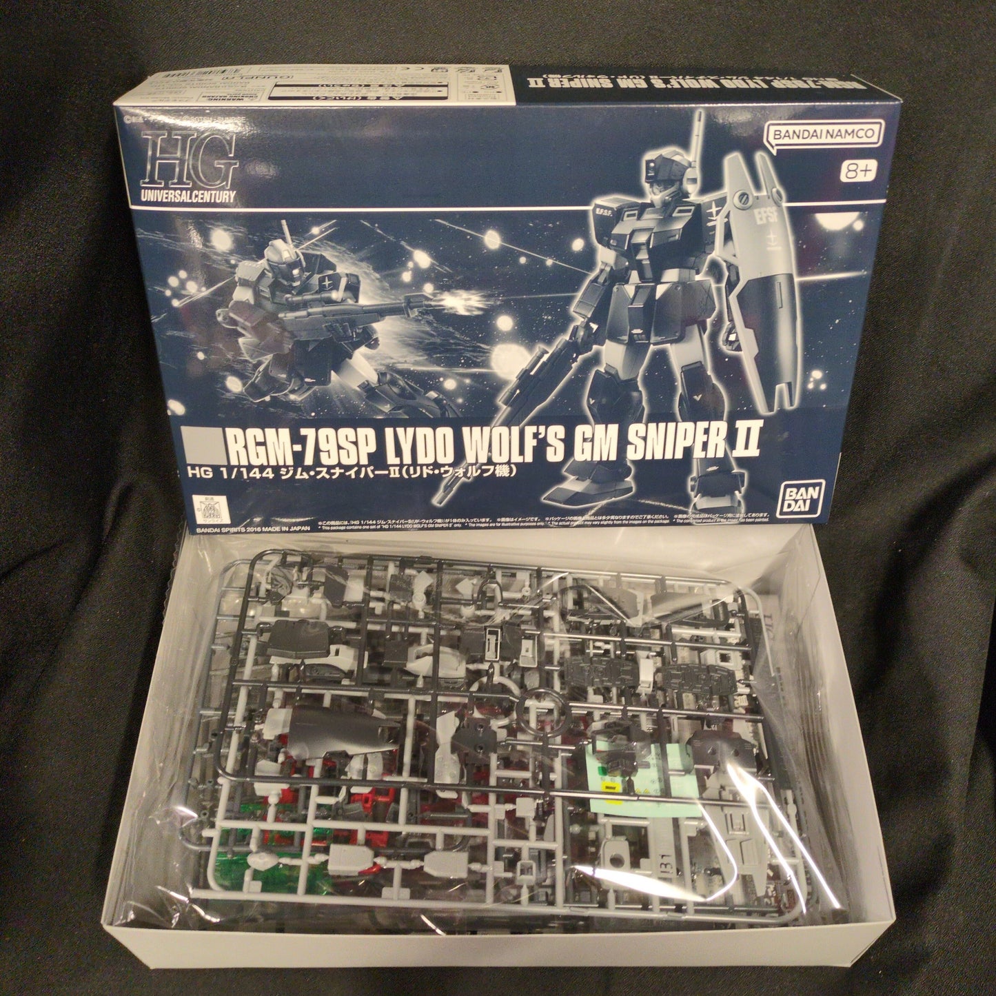 Bandai Spirits HGUC 1/144 Bandai Namco GM Sniper II (Lido Wolf's)