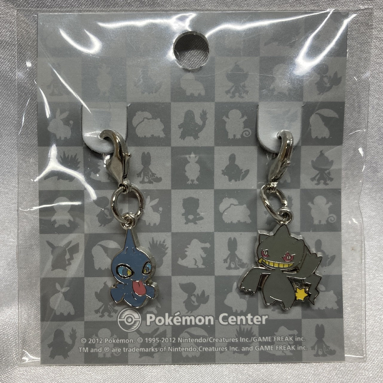 Pokemon Center Metal charm 353 354 Pokemon Shuppet Banette