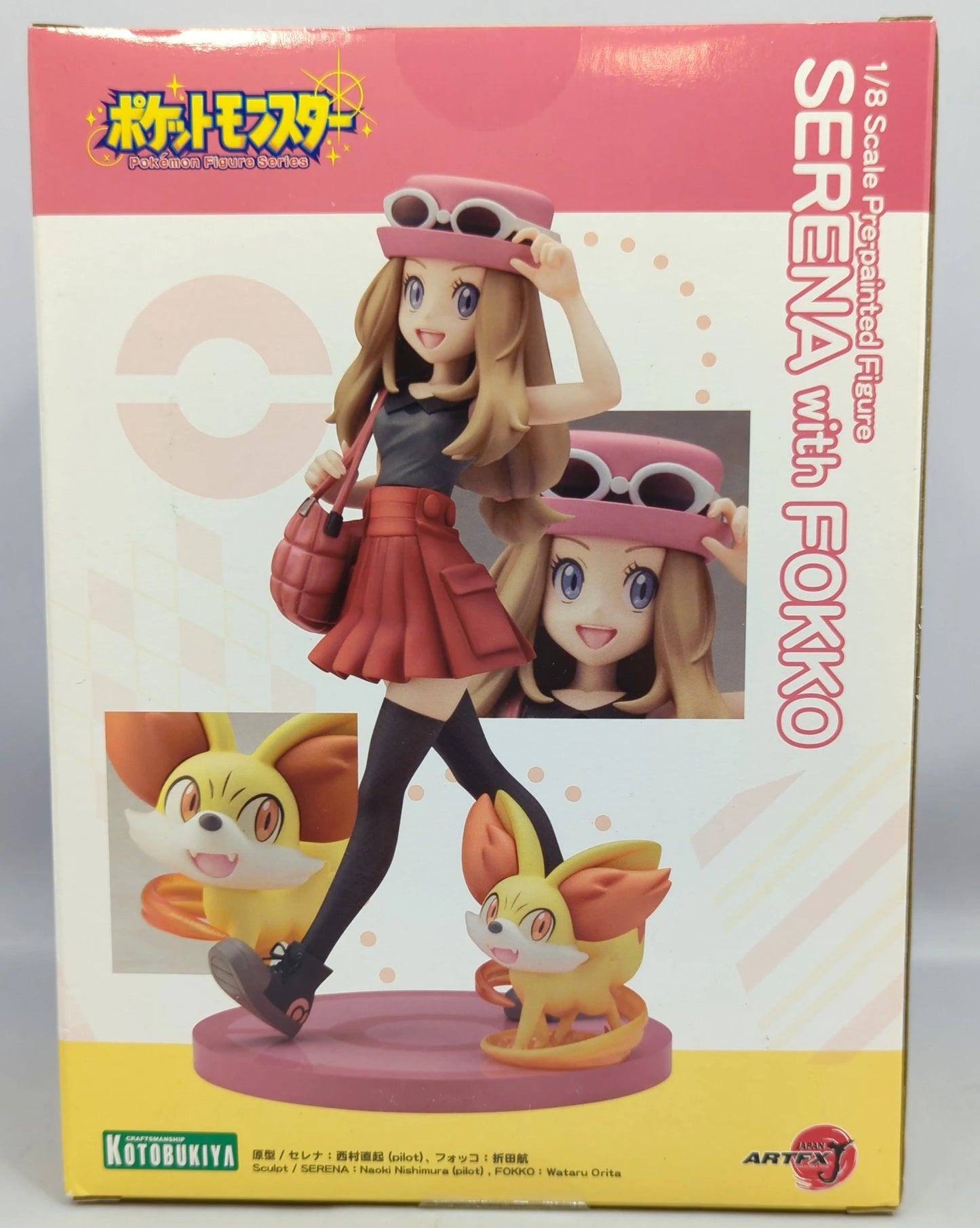 Kotobukiya ArtFX J/Pokemon Serena with Fennekin PVC