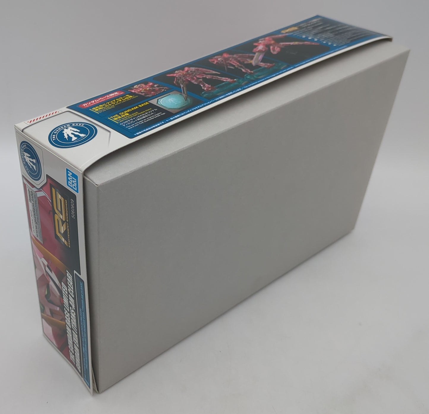 Bandai Spirits RG Mobile Suit Gundam 00 Gundam Exia Clear Ver. Gundam Base Exclusive