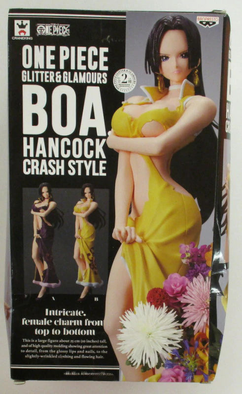 Banpresto - Glitter and Glamours -Boa Hancock CRASH STYLE- One Piece Hancock (Yellow)