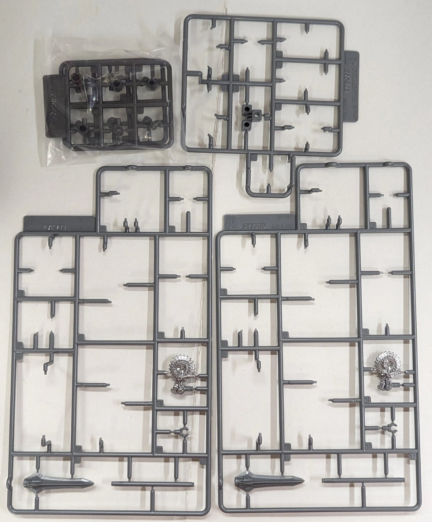 Takara Tomy Combat Chronicle Vol.2/Powered System Project Cross Scepter with Powered System Project Document