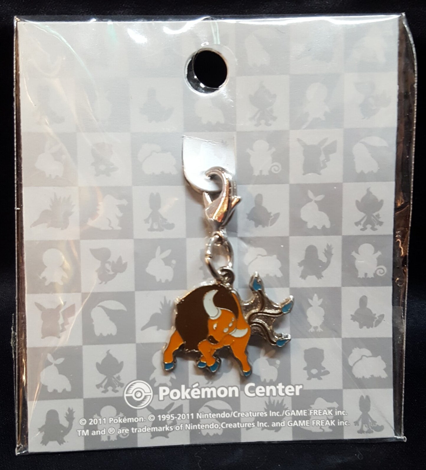 Pokemon Metal charm 128 Pocket Monsters Tauros