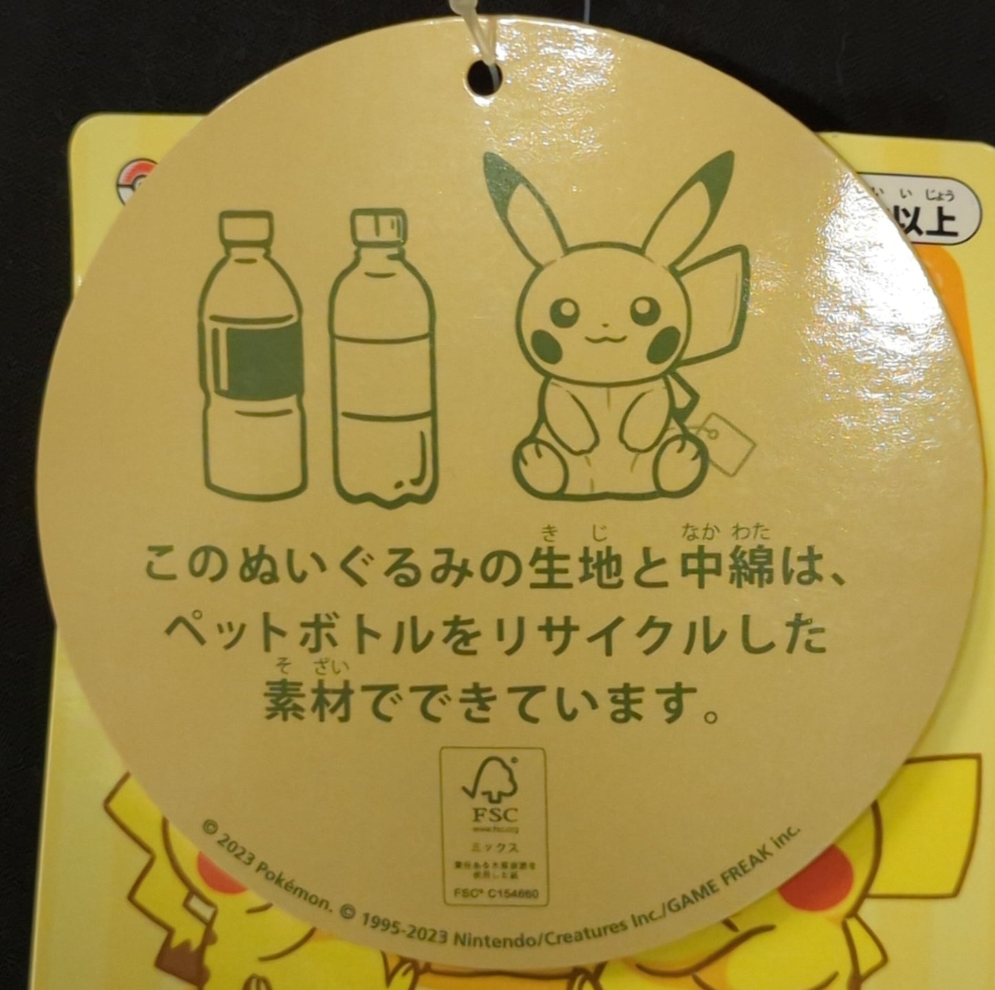 Pokemon/Takara Tomy Arts Plush Stuffed Toy What kind of Pikachu will you meet? Pokemon My PIKACHU