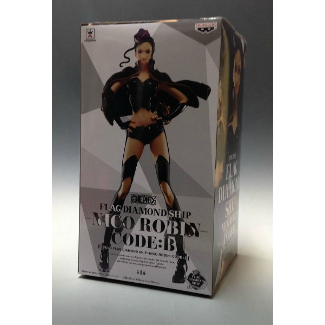 One Piece FLAG DIAMOND SHIP-NICO ROBIN-CODE:B