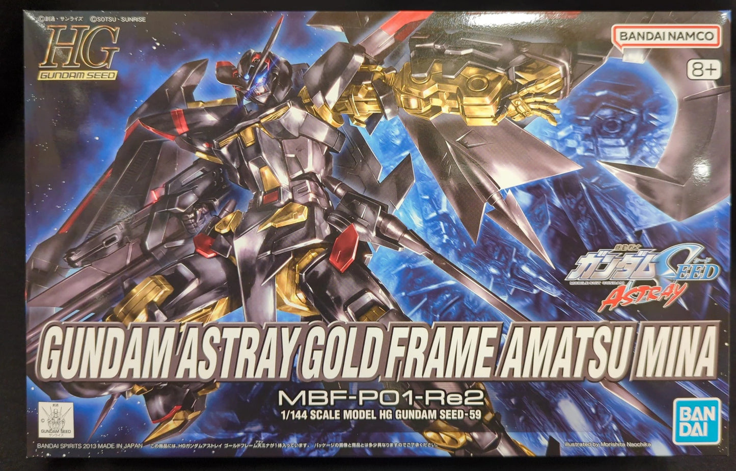 Bandai Spirits HG Bandai Namco Gundam Astray Gold Frame Amatsu Mina 59