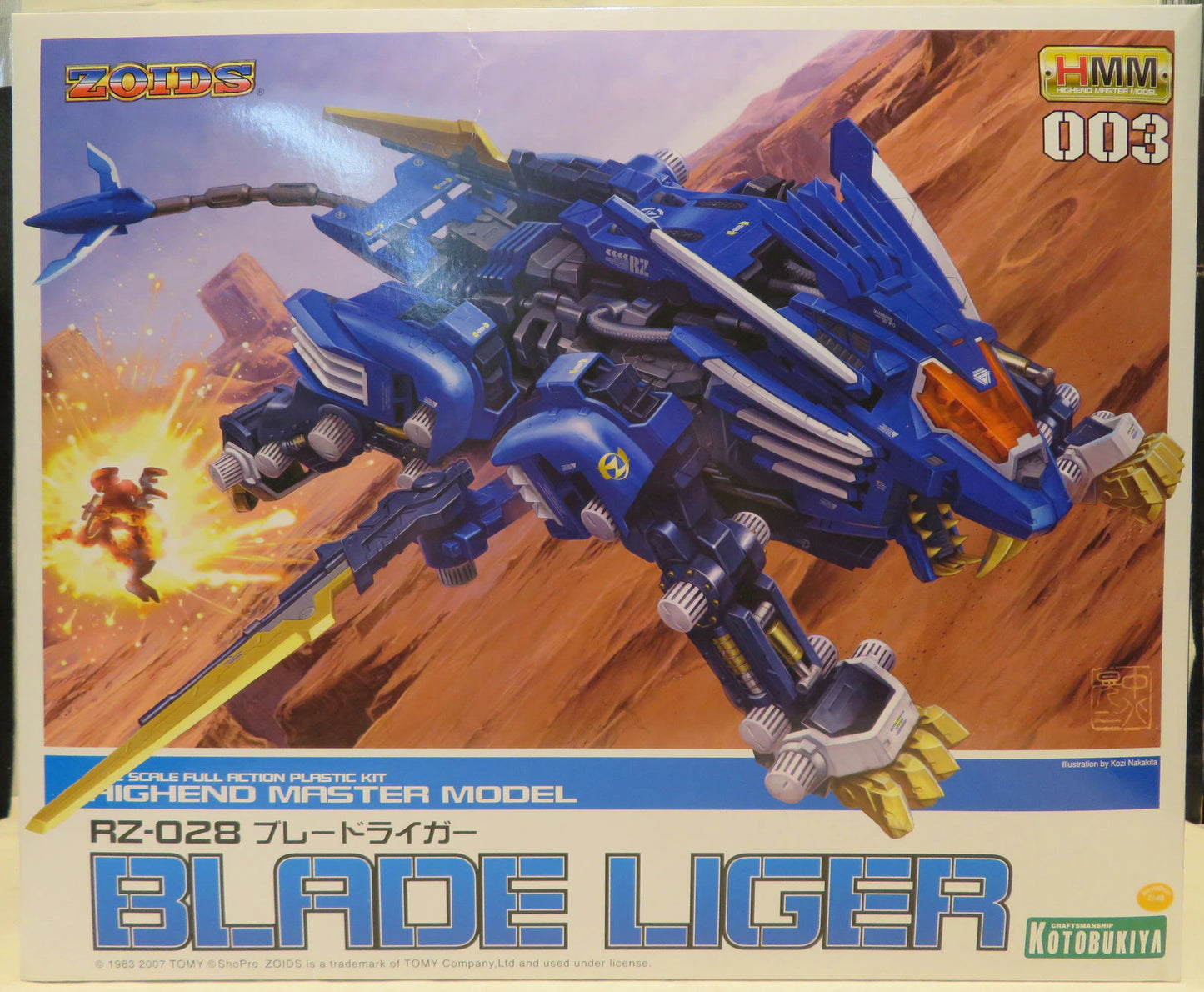 RFTERM0TOKEN 1/72 HMM RZ-028 Blade Liger 3