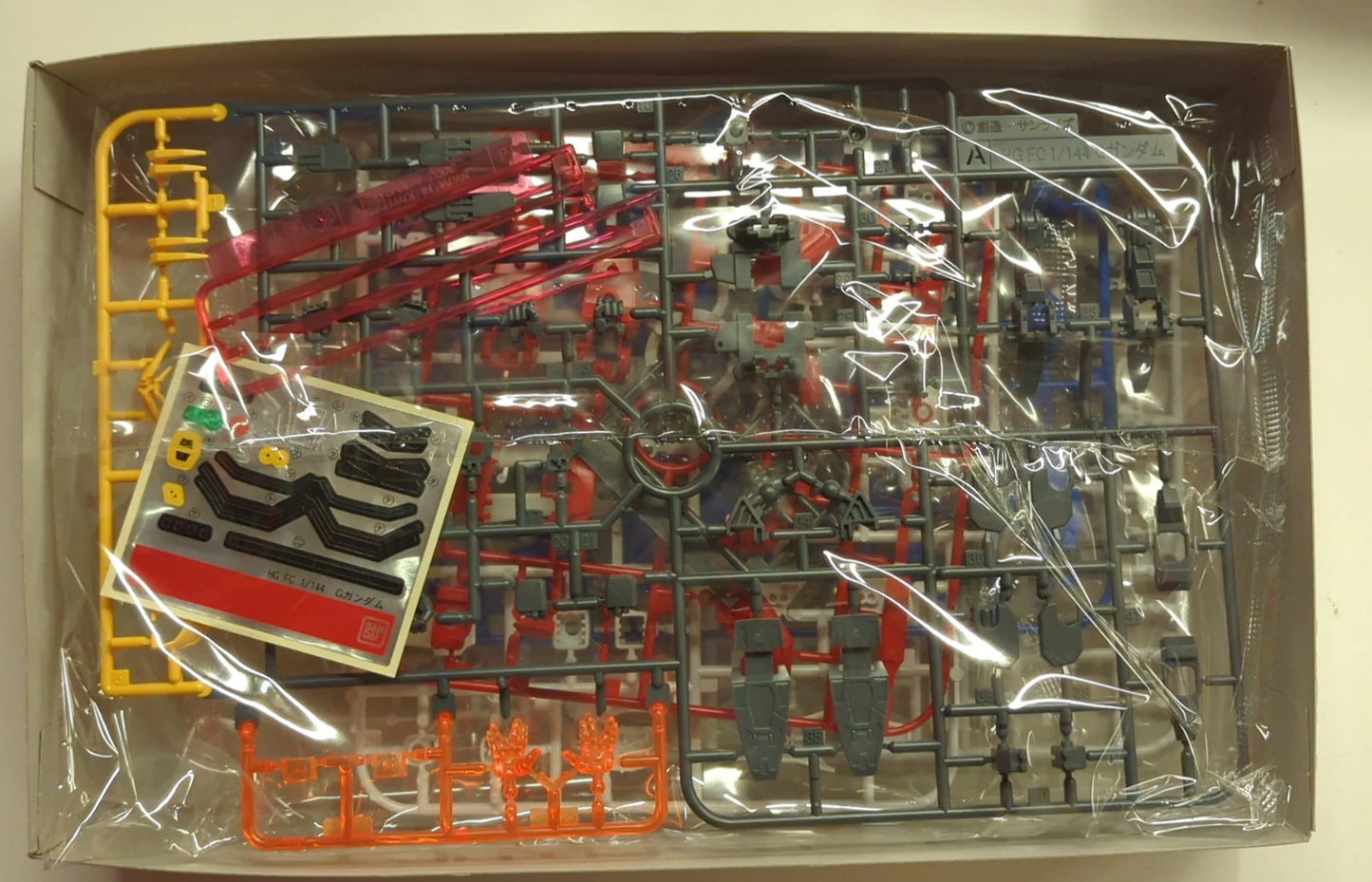 BANDAISPIRITS HG FUTURE CENTURY 1/144 Bandai Namco God Gundam version + notation 110