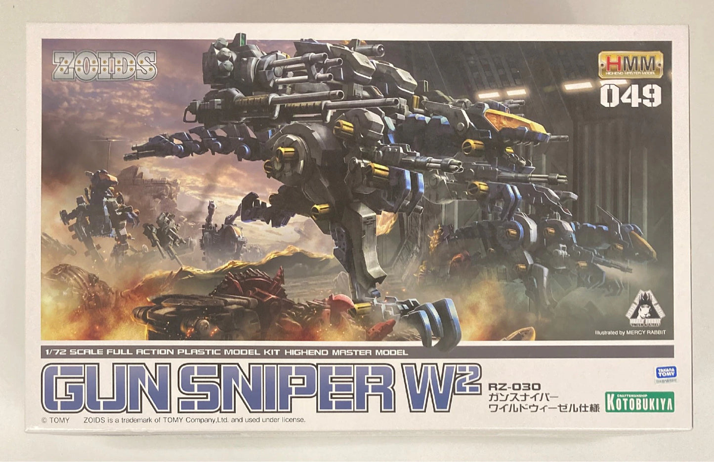 Kotobukiya HMM RZ-030 Gun Sniper Wild Weasel Version