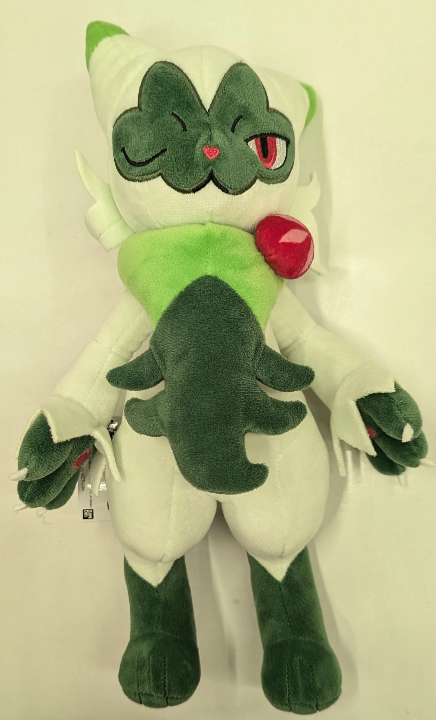 Bandai Spirits Mofugut Color Selection Plush Toy Green Unilan Nyarote Pokemon Nyarote
