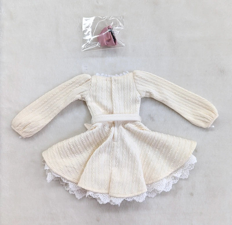 Volks - La Parsonal Collection - Blue Label ivory knit One Piece set Size:SD/SD13/SDGr/DDS/DD/DDdy