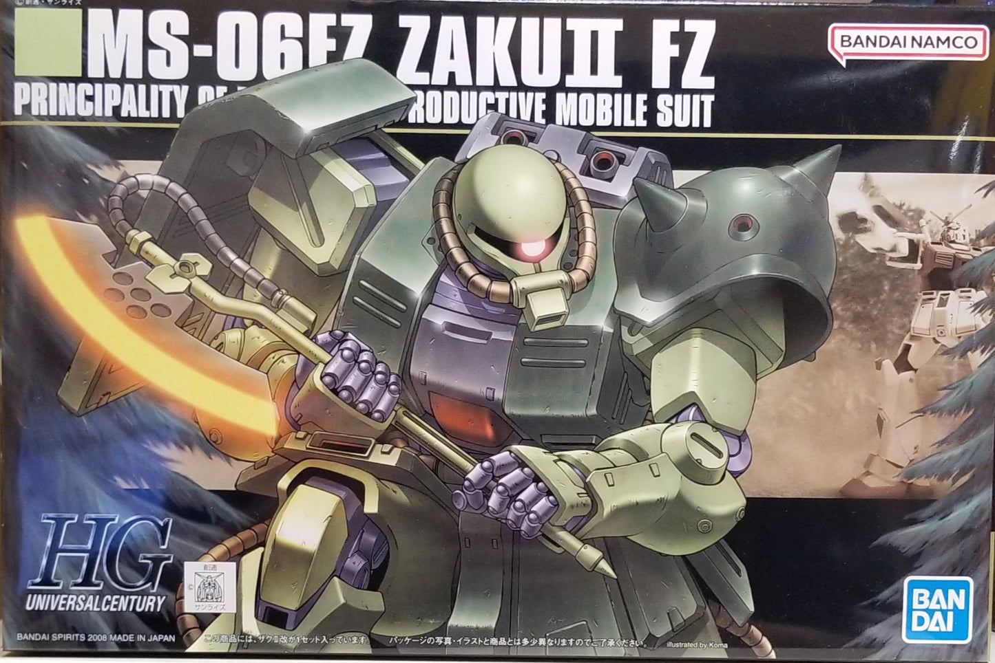 BANDAI SPIRITS HGUC Zaku II Kai/Bandai Namco version 87