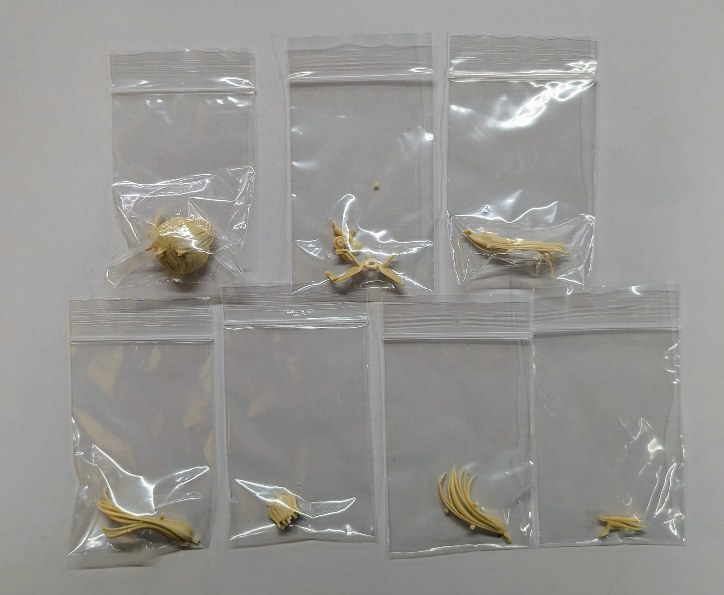 Pate Goneya Resin Cast Kit original mold Pate Jinrai Head Parts Beige