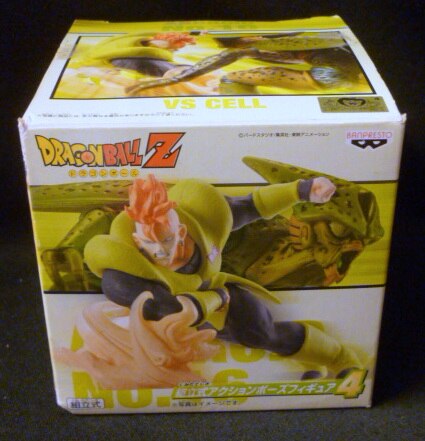 Banpresto action pose figure 4 Android No. 16
