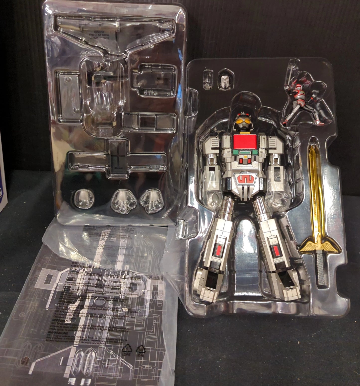 Bandai Spirits Soul of Chogokin Kyojuu Tokusou Juspion Super Planetary Combat Giant Daileon GX-97