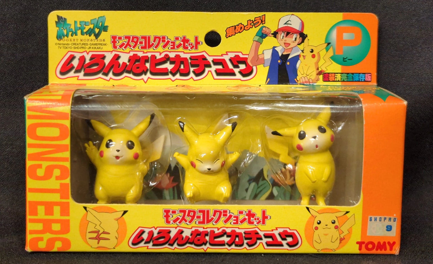 Tomy Monster Collection Set / Painted Complete Collector's Edition RFTERM0TOKEN Various Pikachu P