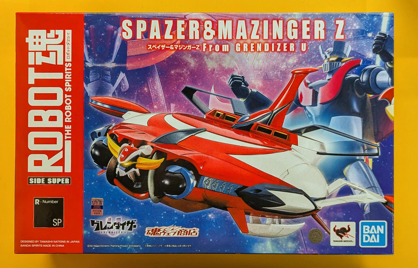 Bandai Spirits - The Robot Spirits Spaizer and Mazinger Z From GRENDIZER U