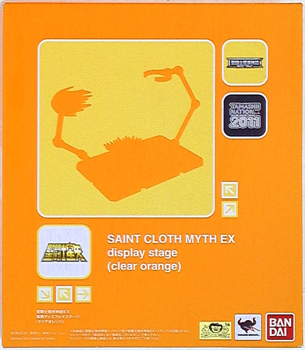 Bandai Saint Seiya Myth Cloth EX Masami Kurumada Exclusive Display Stage Clear Orange Version Tamashi Nation Limited