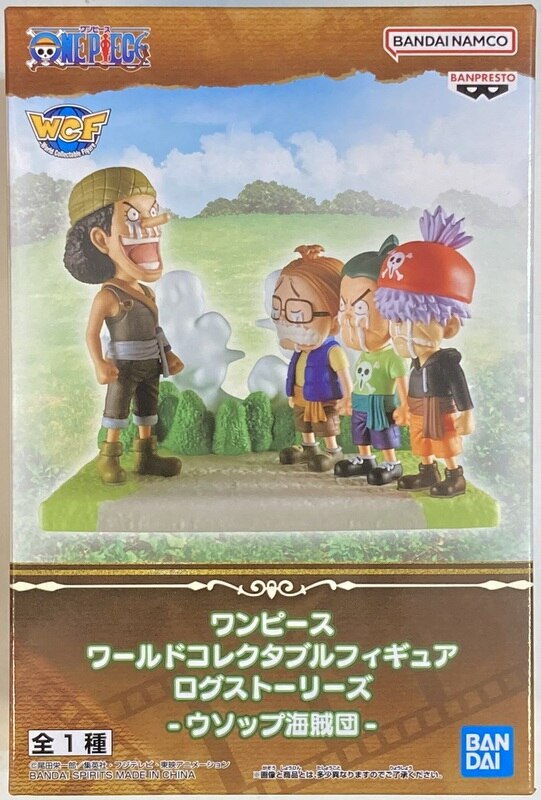 Bandai Spirits World Collectable Figure Log Stories One Piece Usopp Pirates