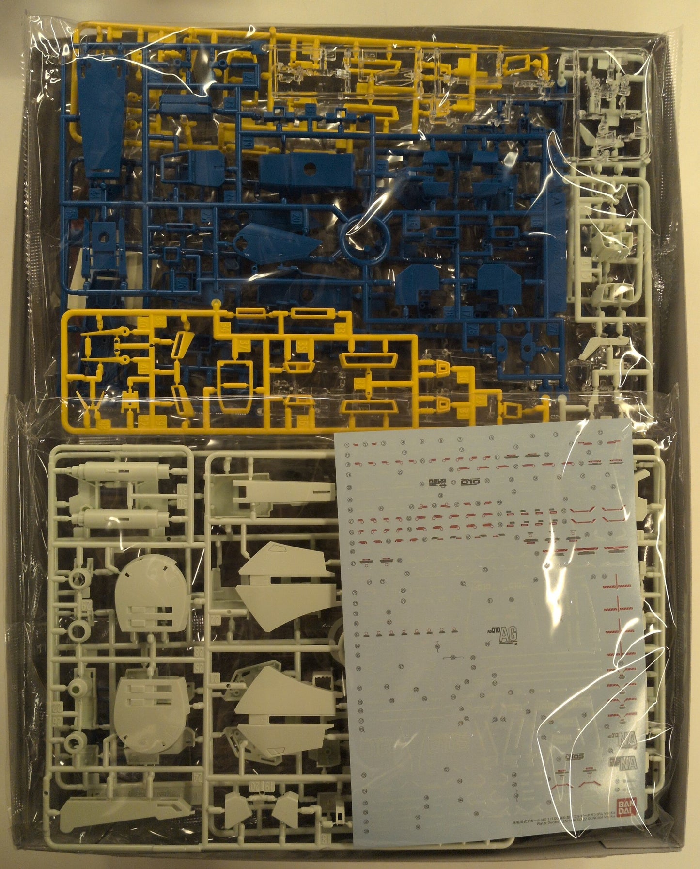BANDAISPIRITS MG 1/100 RFTERM0TOKEN Enhanced double Zeta RFTERM1TOKEN Ver.Ka/15+