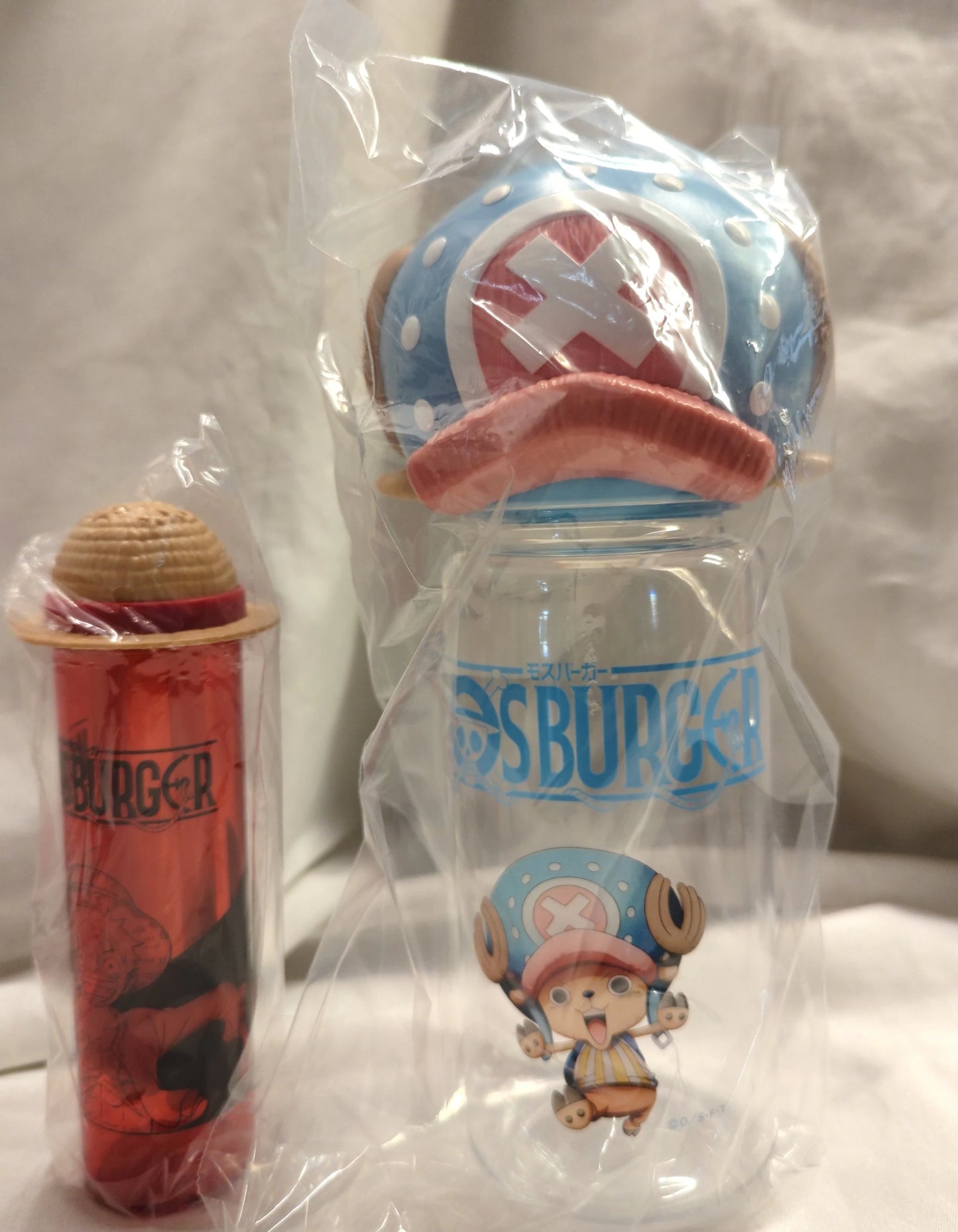 MOS BURGER x ONE PIECE Chopper's hat bottle/rubber no Te rubber tongs