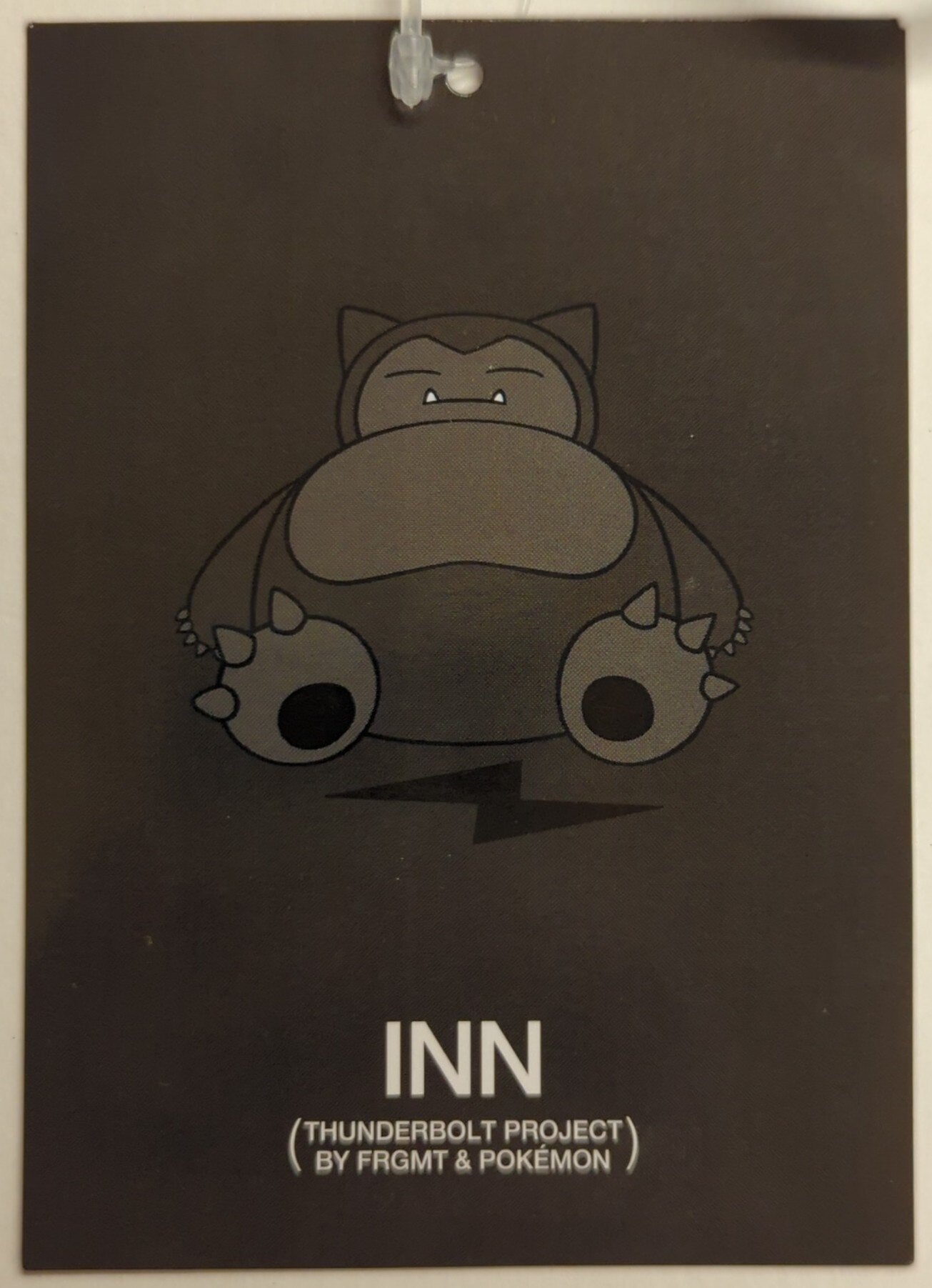 Jun Mascot THUNDERBOLT PROJECT FRGMT & POKEMON Snorlax
