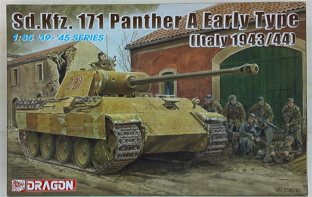 Dragon 1/35 '39 -'45 series Sd.Kfz.171 Panther A Early Type Italy1943 / 44 6160