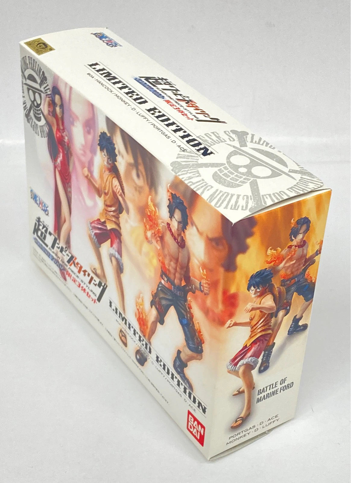 Bandai Marineford/Super One Piece-Styling Limited 3 Piece Set (Luffy/Ace/Hancock)