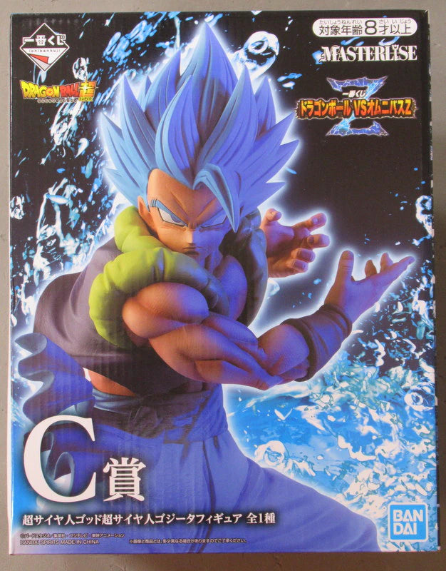 Bandai Spirits Ichiban Kuji Dragon Ball VS Omnibus C-Prize Super Saiyan God Super Saiyan Gogeta Figure