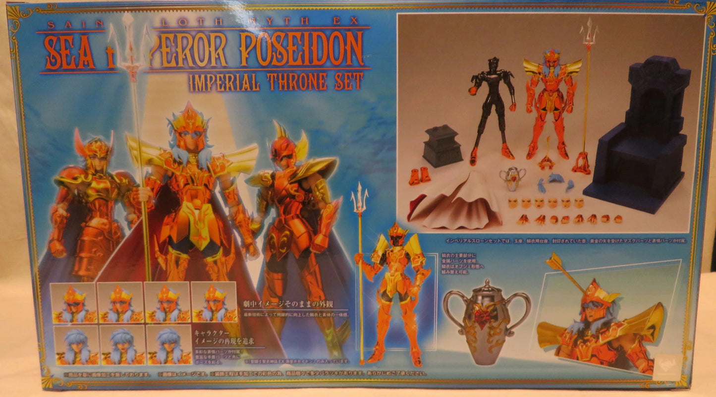 Bandai Saint Seiya Myth Cloth EX Poseidon - Imperial Throne Set -