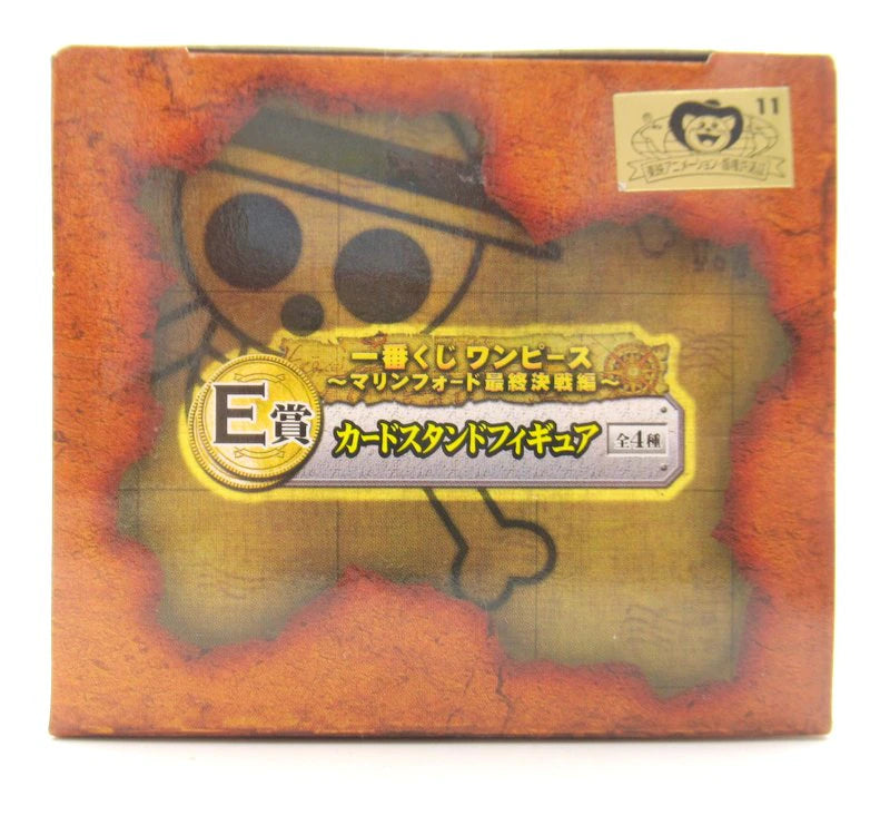 Banpresto - Ichiban Kuji/One Piece Marineford Final Battle E-Prize Card stand Luffy