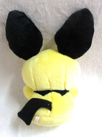 Tomy / Plush Stuffed Toy Pokemon Movie Version 2000 / Pichu (Brother/Open Mouth)