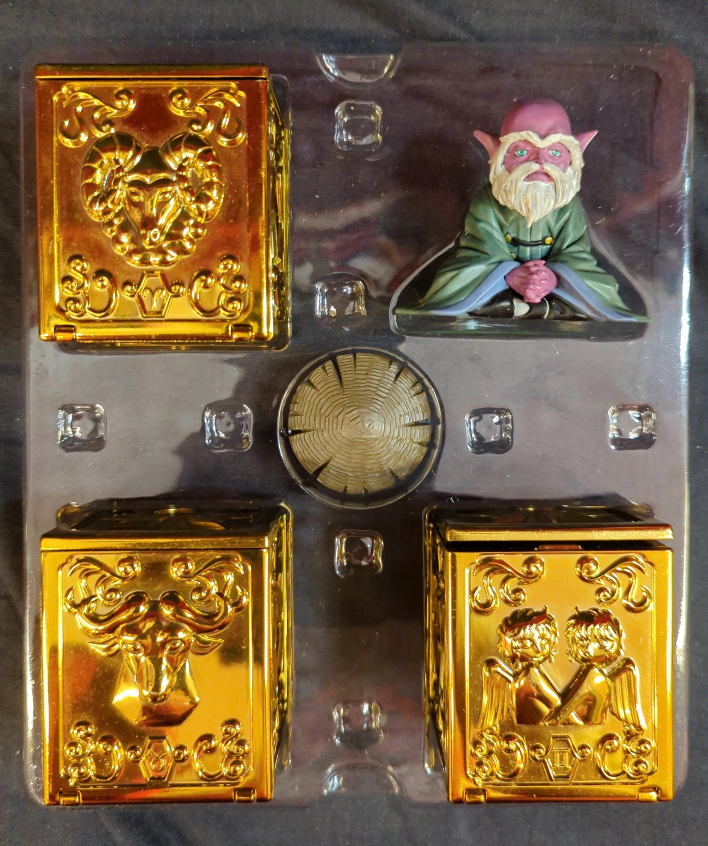 Bandai Saint Seiya Myth Cloth APPENDIX Appendix Gold Cloth Box Vol.1 Tamashii Web Limited Edition 1