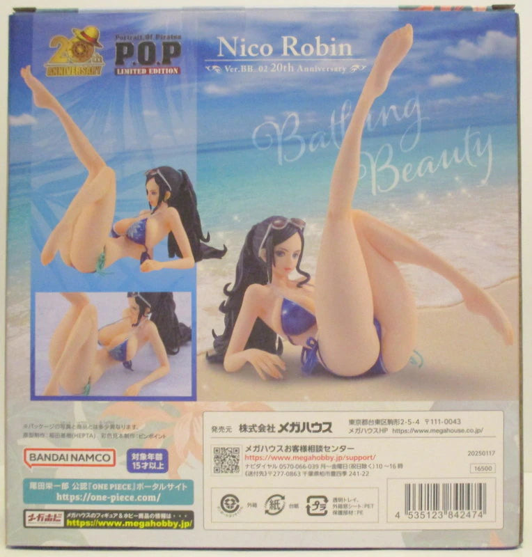 MegaHouse POP LIMITED EDITION One Piece Nico Robin Ver.BB 02 20th Anniversary