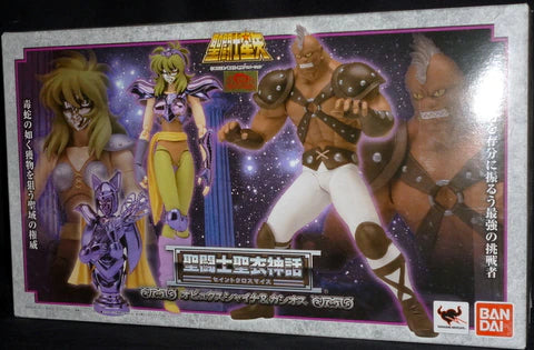 Bandai Saint Cloth Myth Ophiuchus Shaina and Cassios