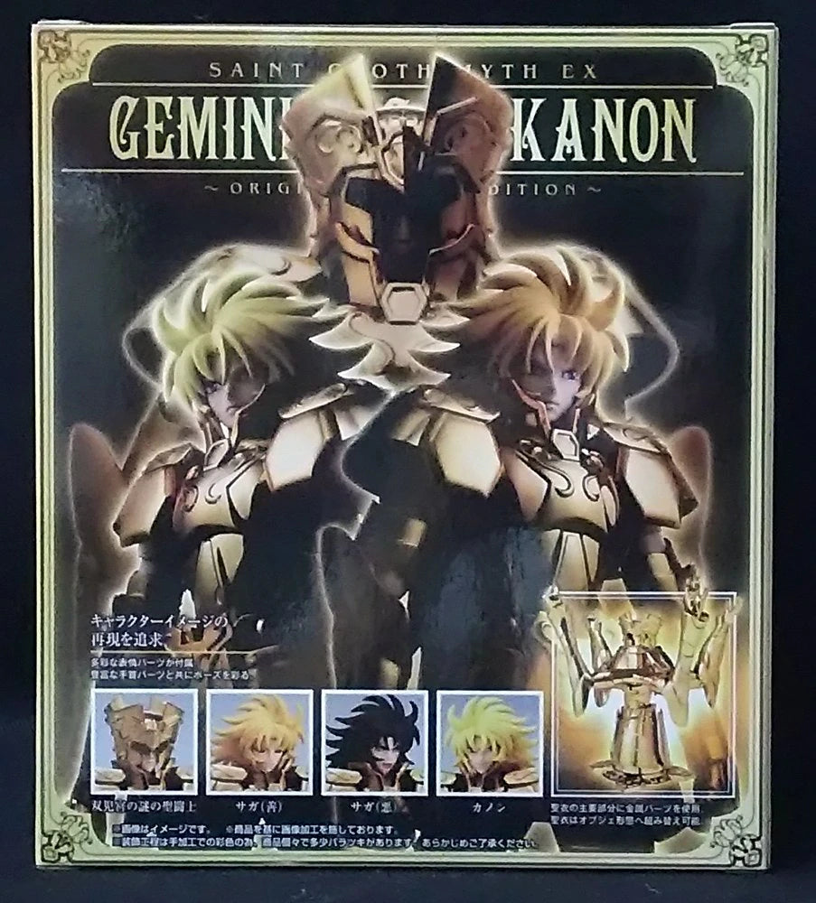 BANDAI Saint Seiya Myth Cloth EX Gemini Saga Kanon ORIGINAL COLOR EDITION Tamashii Nation Exclusive