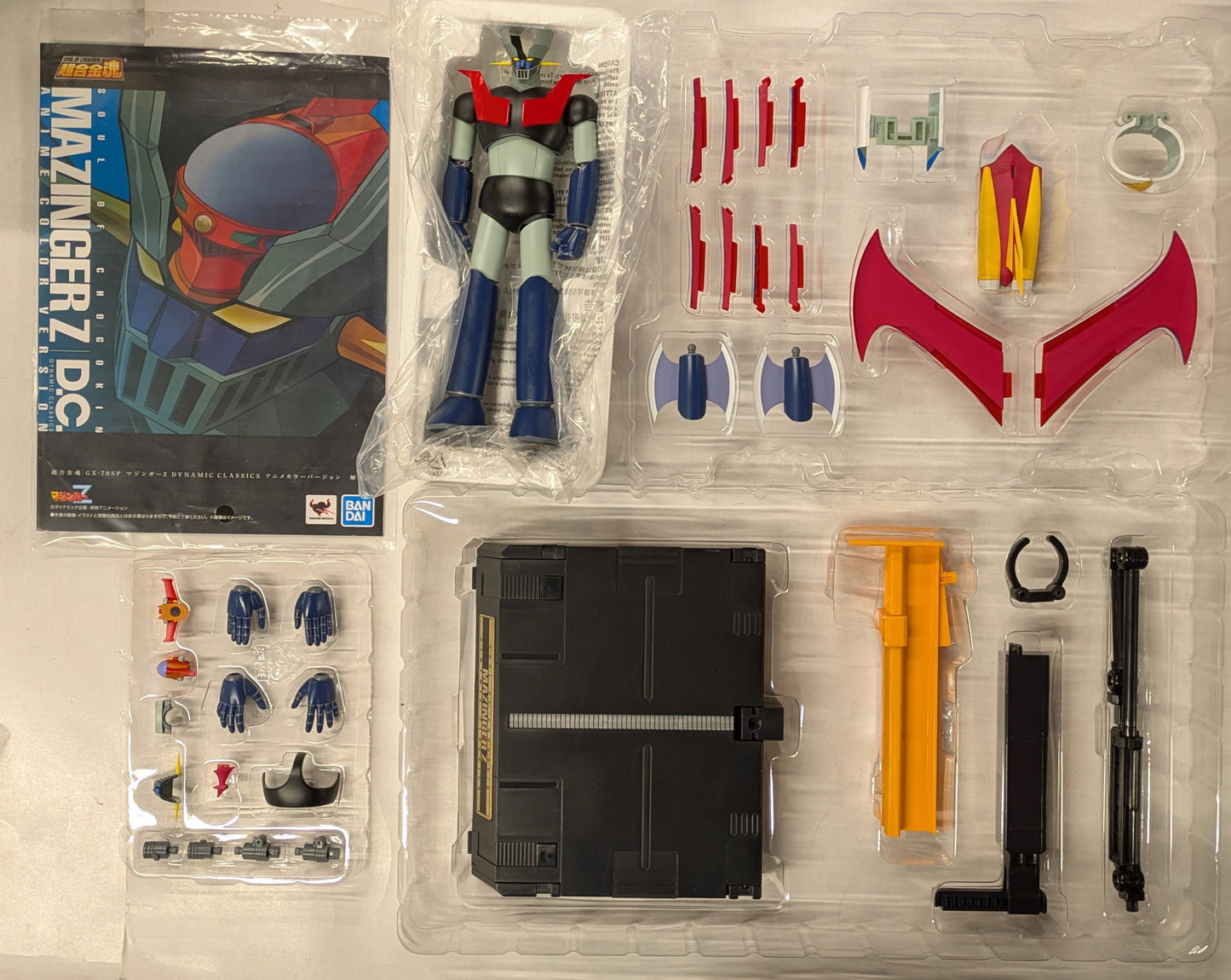 Bandai Soul of Chogokin Mazinger Z DC Anime Color Version GX-70SP