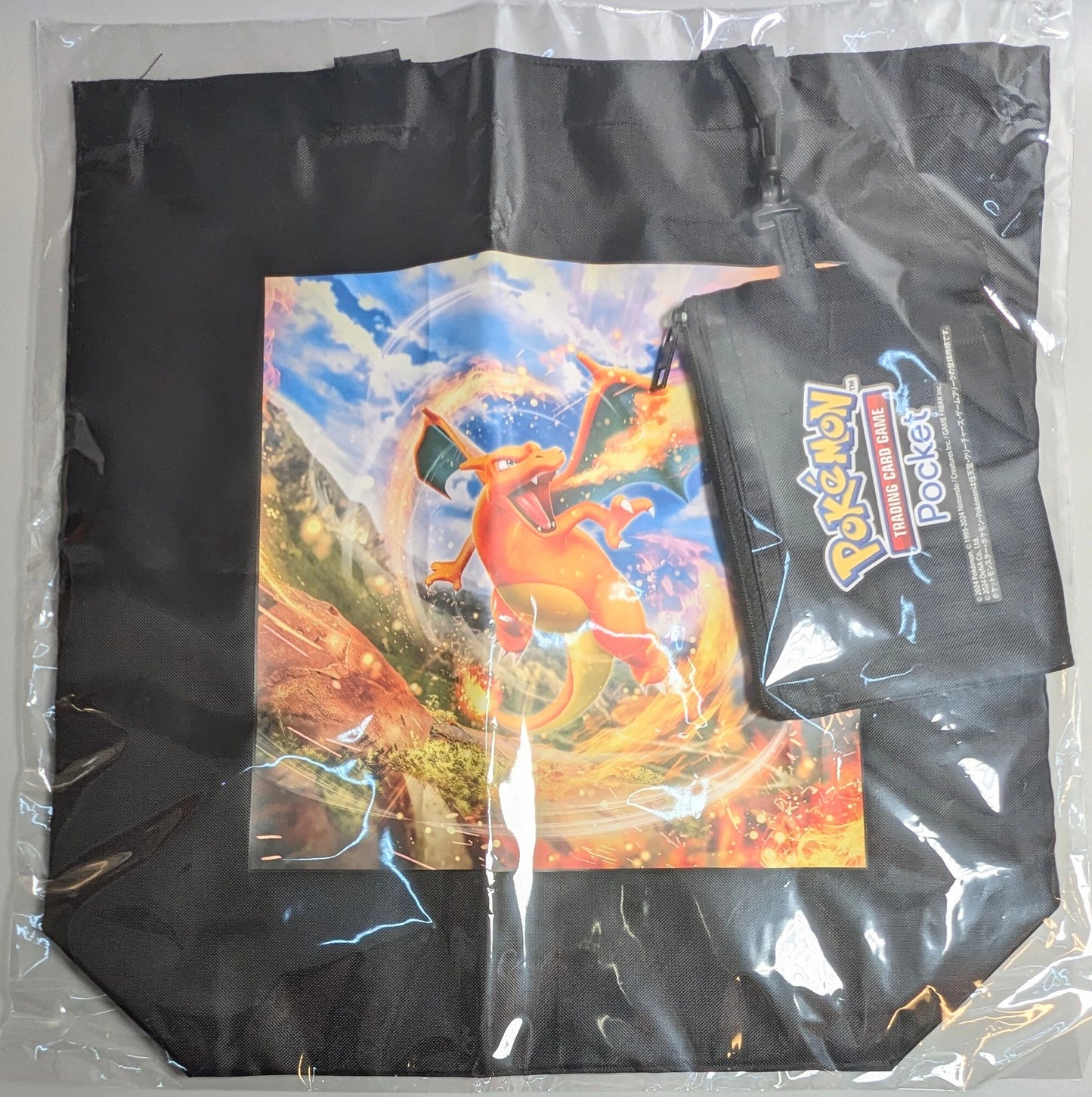 Google Google Play Prize Pokemon Card Game Pocket Original Tote Bag