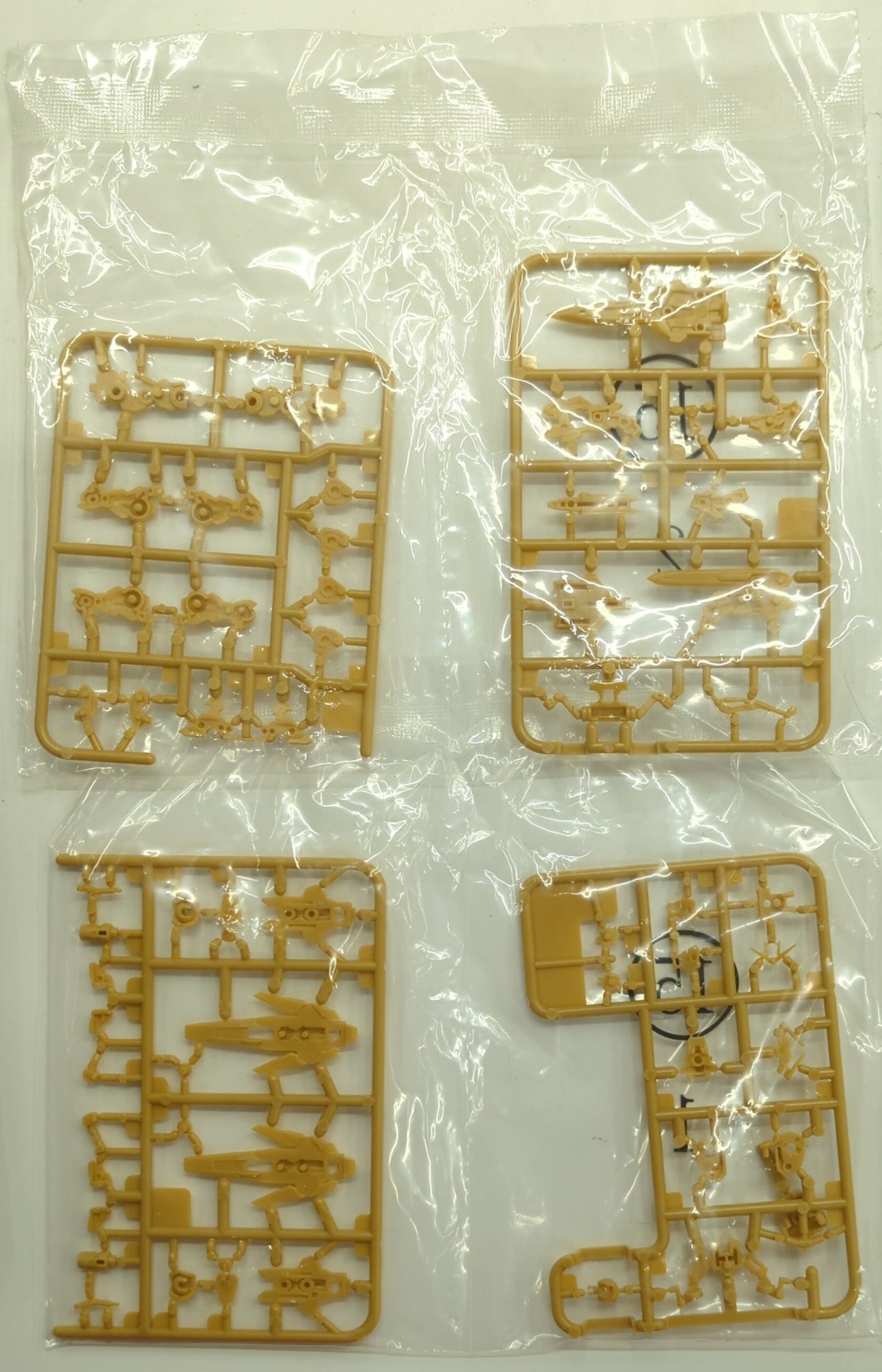 Bandai Gundam Artifact series: 3 Mobile Suit Gundam 00 Raiser Pale Orange