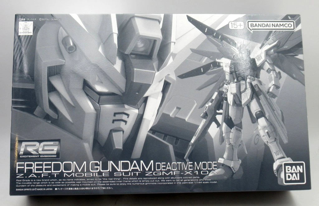 Bandai RG 1/144 Mobile Suit RFTERM1TOKEN Seed Freedom RFTERM2TOKEN Mode désactivé (version RFTERM0TOKEN) Note 15+