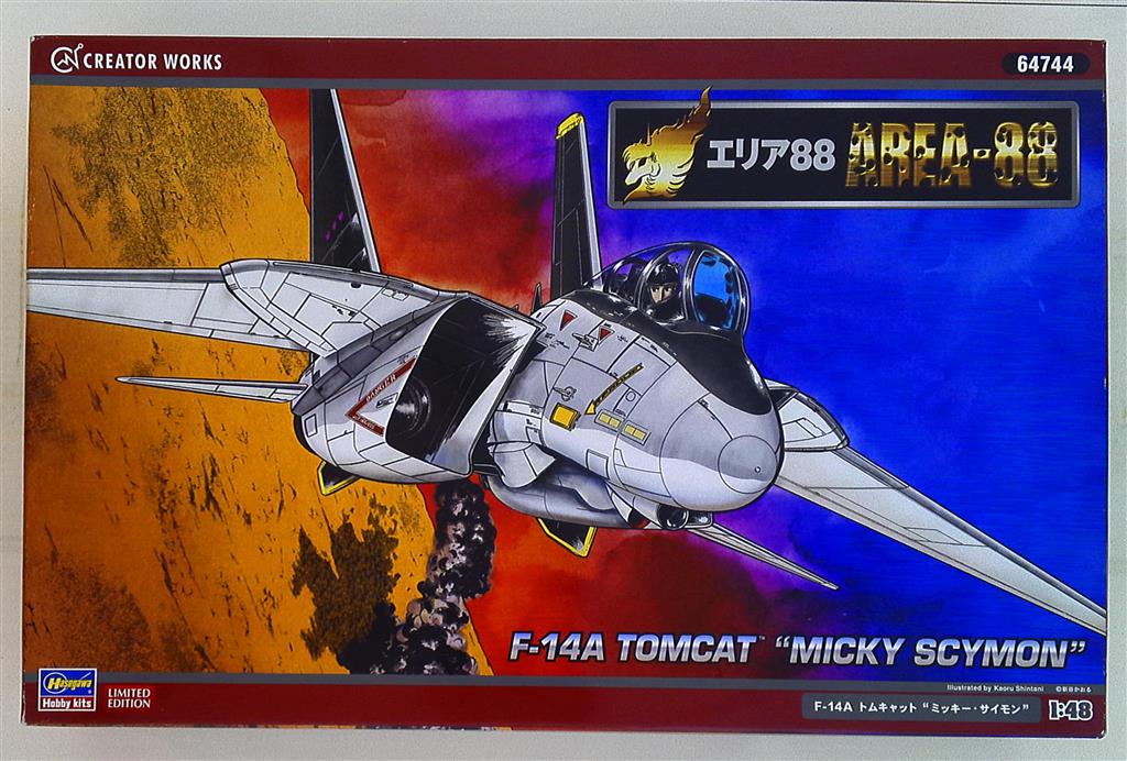 Hasegawa 1/48 Creator Works F-14A Tomcat Mickey・