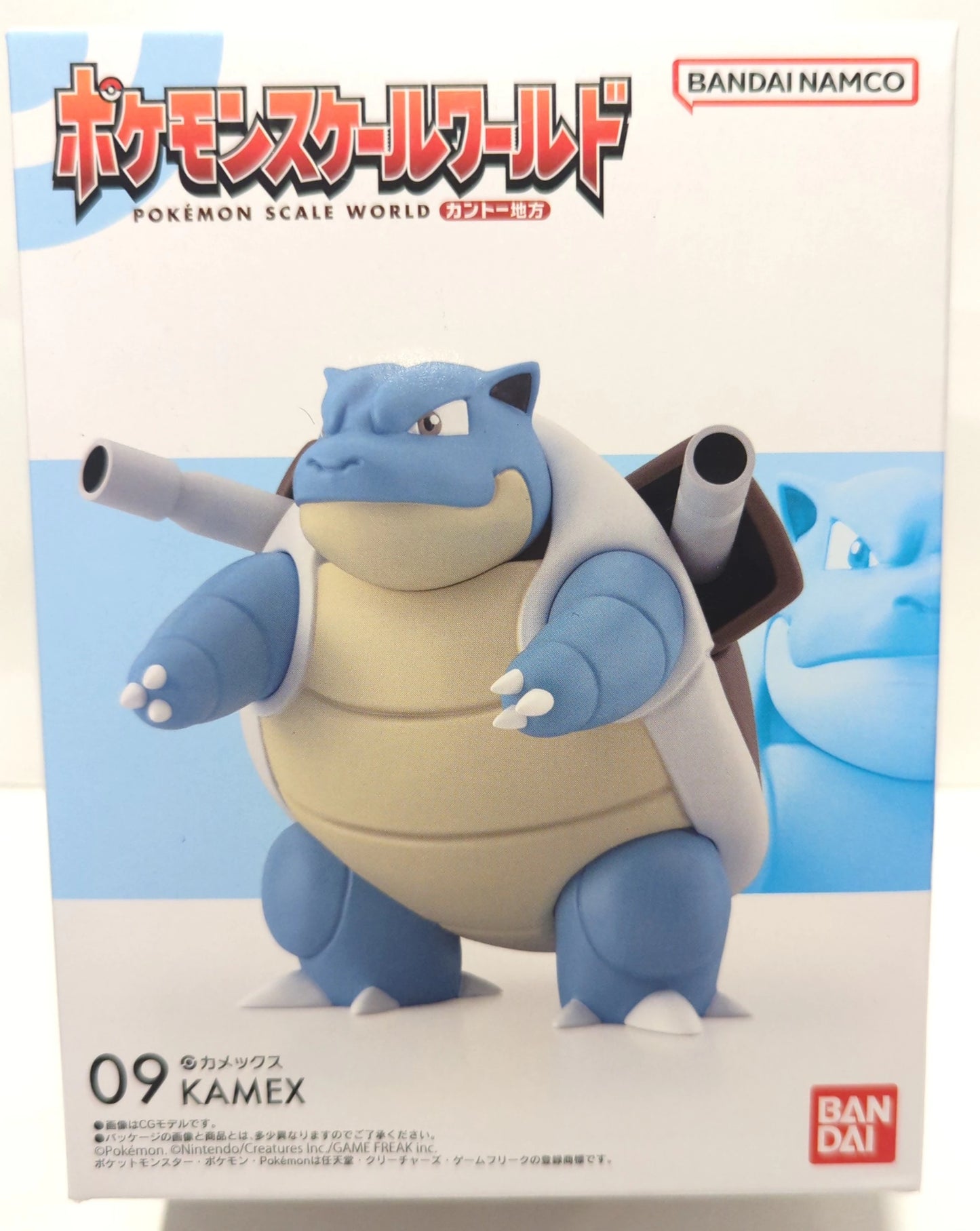 Bandai Pokemon Scale World Kanto Region Pokemon Blastoise 09