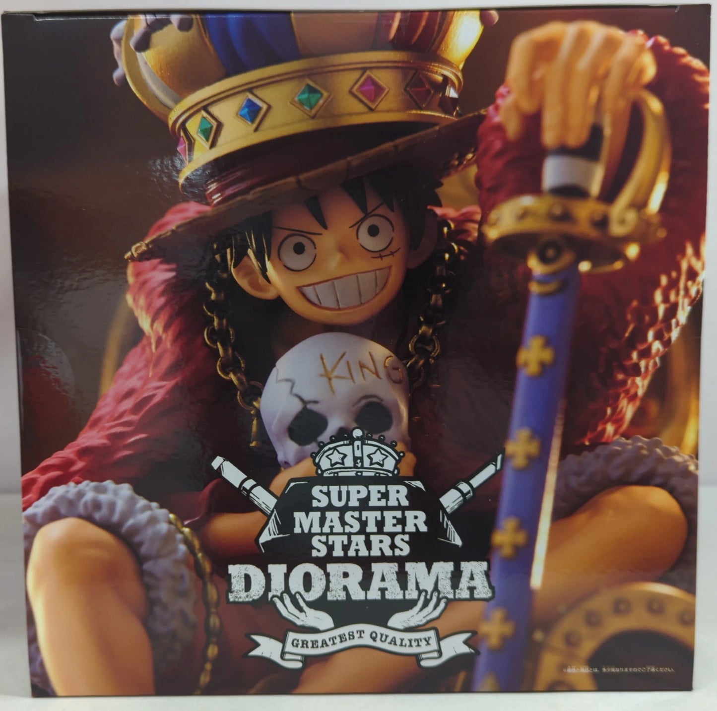 Banpresto SUPER MASTER STARS DIORAMA ONE PIECE "KING" Monkey D Luffy