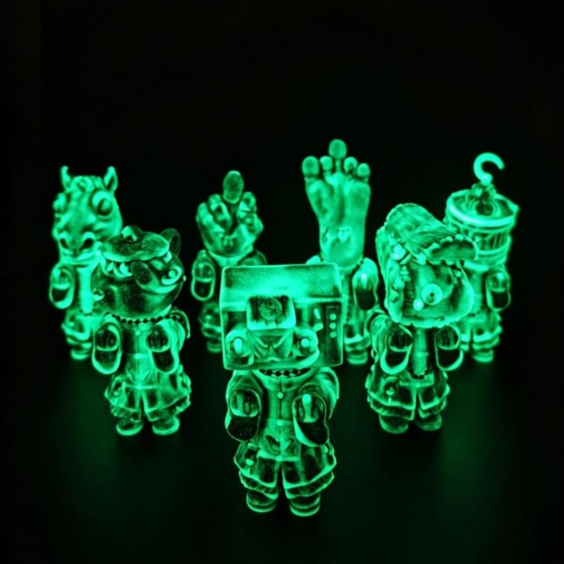 Money Luck Jiangshi-chan Money Luck Explosion Non-Scale Figure C Set