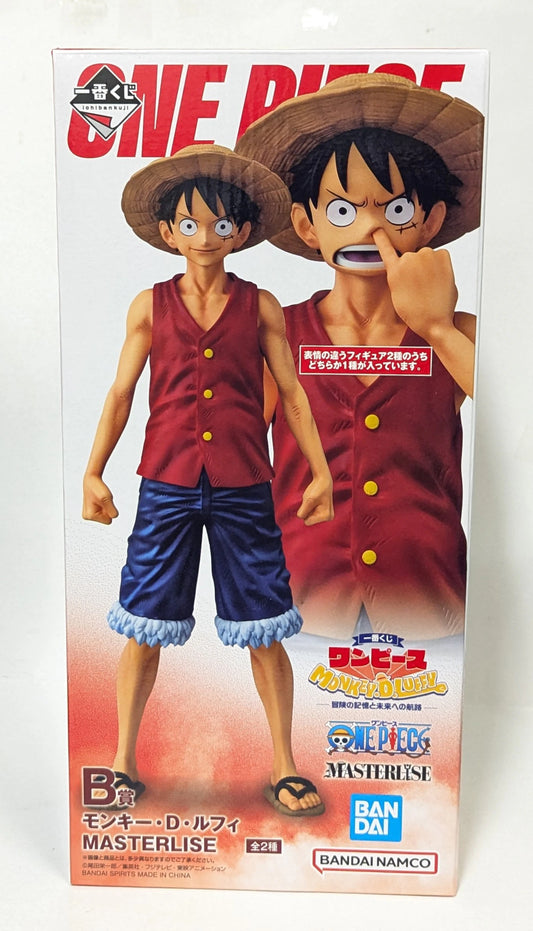 Bandai Spirits Ichiban Kuji One Piece MONKEY.D.LUFFY -Memories of Adventure and the Voyage to the Future- B-Prize : Monkey D Luffy Nose-Picking Ver. MASTERLISE