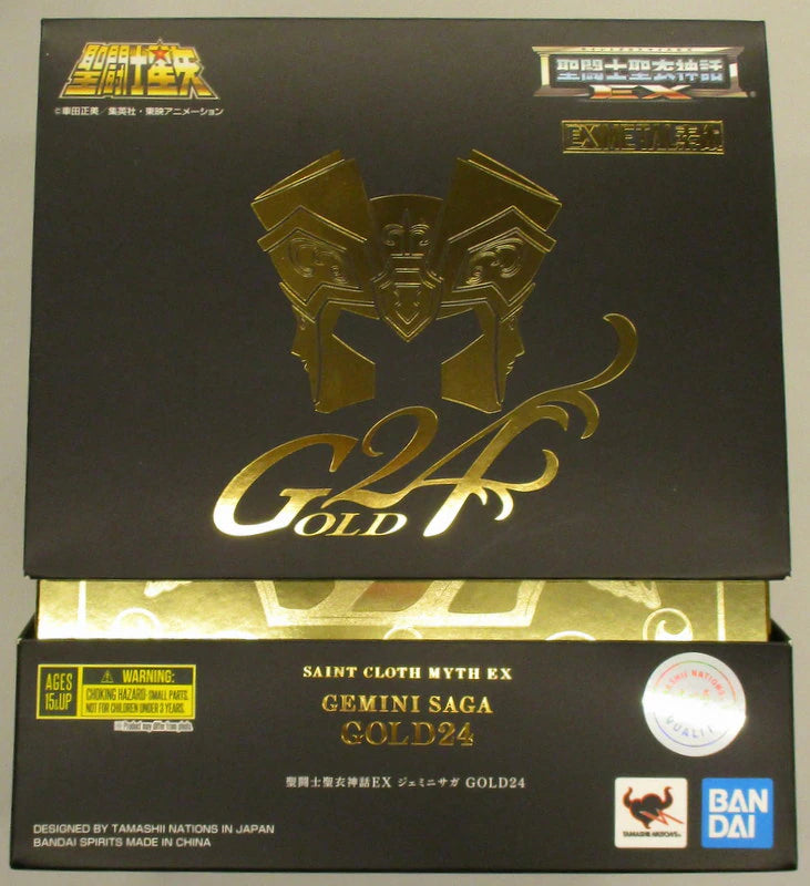 Bandai Spirits Saint Seiya Myth Cloth EX Masami Kurumada Gemini Saga GOLD24 Tamashii Tamashi Nation 2021