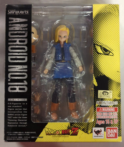 Bandai SHFiguarts Dragon Ball Z Android #18 Tamashii Web Limited Edition