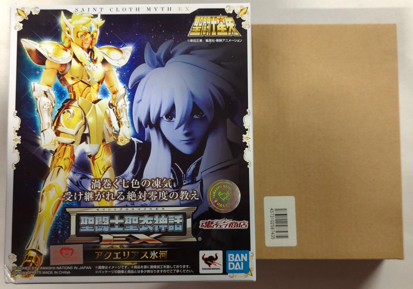 Bandai Spirits Saint Seiya Myth Cloth EX Masami Kurumada Aquarius Hyouga/with modified body Saint Seiya