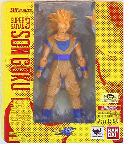 Bandai SH Figuarts Super Saiyan 3 Son Goku/Tamashii Web Edizione limitata