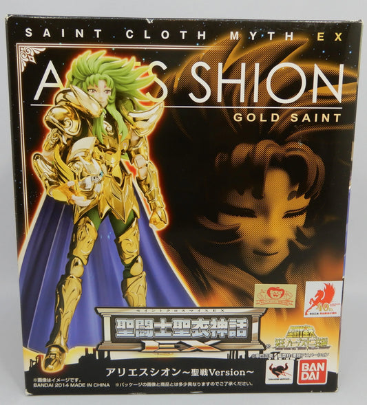 Bandai Saint Seiya Myth Cloth EX Aries Shion holy war ver.